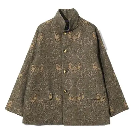 NEEDLES (ニードルズ) Stand Collar Jacket – Papillon Jacquard
