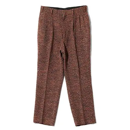 NEEDLES (ニードルズ) Tucked Trouser – Lame Tweed Plaid