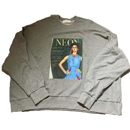 NEON SIGN(ネオンサイン) Ne Quilted Moderned Girl Wide Sweat