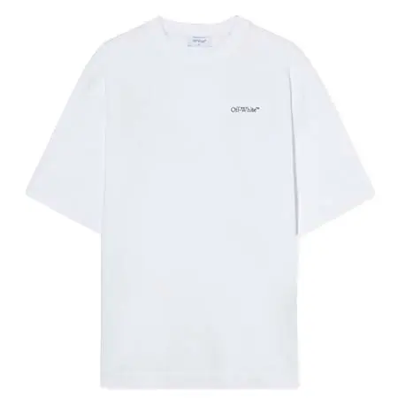 OFF-WHITE(オフホワイト) ハーフアロー スケート ロゴ Tシャツ