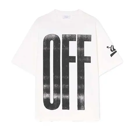 OFF-WHITE(オフホワイト) ビッグオフダイアゴナルスケートロゴTシャツ