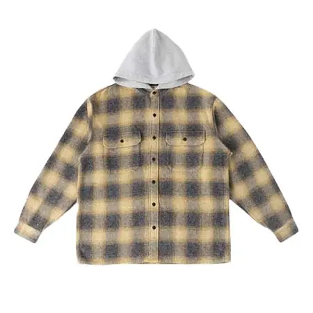 Ron Herman(ロンハーマン) フーディー チェックシャツ