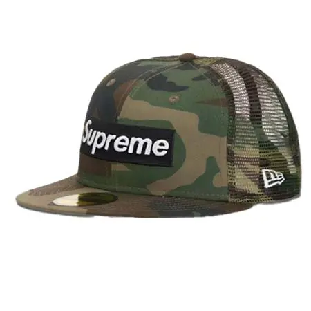 Supreme(シュプリーム) ボックスロゴ 2024SS Box Logo Mesh New Era Cap ボックスロゴメッシュニューエラキャップ