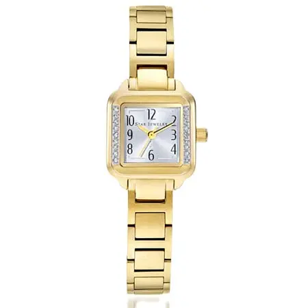 STAR JEWELRY(スタージュエリー) STEEL ウォッチ DIAMOND SQUARE WATCH 2SW1109