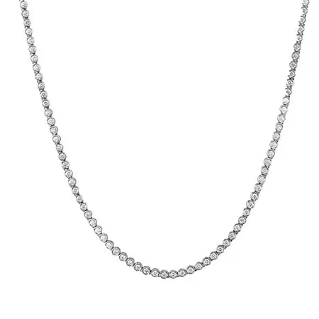 STAR JEWELRY(スタージュエリー) Pt950 ネックレス DIAMOND LINK NECKLACE 1XN0814
