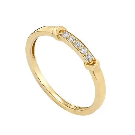 STAR JEWELRY(スタージュエリー) K18 リング DIAMOND KNOT RING 1ZR1249