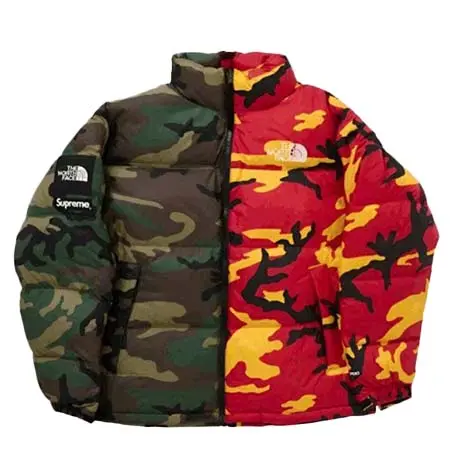 Supreme×THE NORTH FACE(シュプリーム×ノースフェイス) ノースフェイススプリットヌプシジャケット