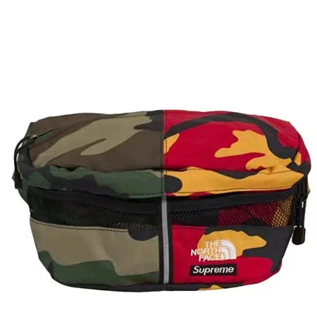 Supreme×THE NORTH FACE(シュプリーム×ノースフェイス) ノースフェイススプリットウエストバッグ
