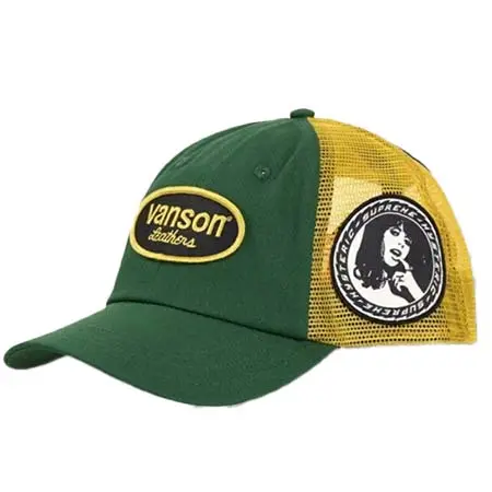 Supreme×vanson(シュプリーム×バンソン) ヒステリックグラマーバンソンレザーメッシュバック6パネルキャップ