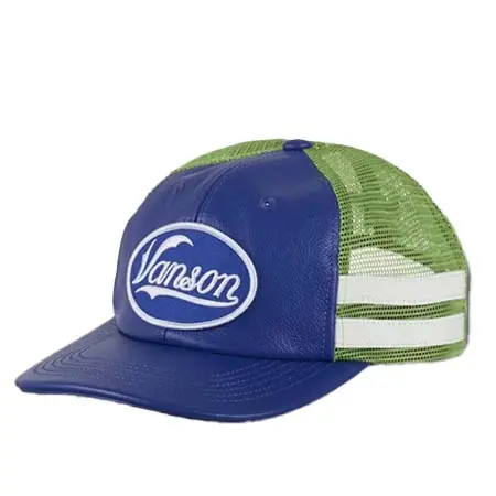 Supreme×vanson(シュプリーム×バンソン) バンソンレザーズ メッシュバック 6パネルキャップ