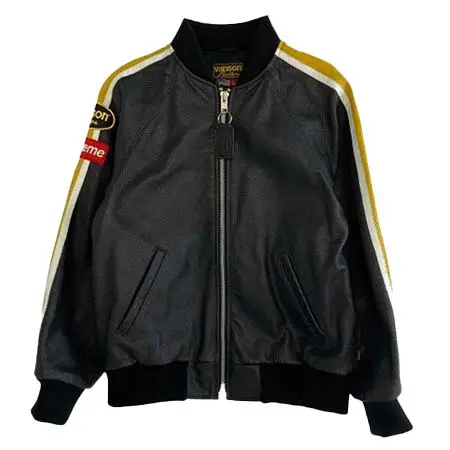 Supreme×vanson(シュプリーム×バンソン) 20SS Vanson Leathers バンソン Perforated Bomber Jacket