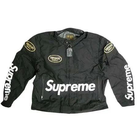 Supreme×vanson(シュプリーム×バンソン) VANSON LEATHERS CORDURA JACKET
