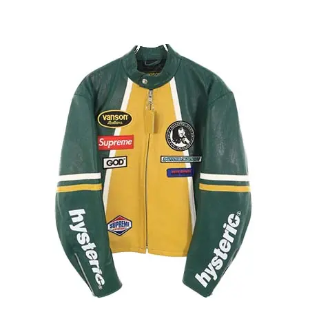 Supreme×vanson(シュプリーム×バンソン) HYSTERIC GLAMOUR サイズ:M 24AW Zip Up Vanson Leather Jacket