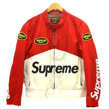 Supreme×vanson(シュプリーム×バンソン) ライダースジャケット