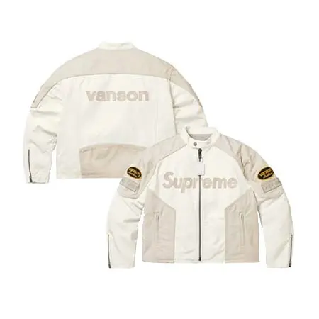 Supreme×vanson(シュプリーム×バンソン) シュプリーム × バンソン コーデュラ コットンジャケット