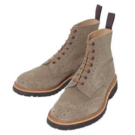 Tricker’s(トリッカーズ) [青山店別注] M5634 STOW / VISONE REPELLO SUEDE (VI-LITE SOLE)