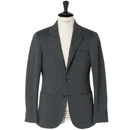 UNITED ARROWS(ユナイテッドアローズ) ハウンドトゥース ジャージ シングル2ボタン テーラードジャケット COMFORT EASY‐MODEL