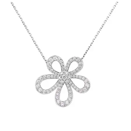 Van Cleef & Arpels(ヴァン クリーフ＆アーペル) フラワーレース ペンダント