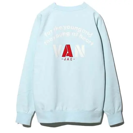 VAN JAC(ヴァンヂャケット) トレーナー＜バックロゴ＞