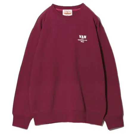 VAN JAC(ヴァンヂャケット) トレーナー＜吊り裏毛＞＜ヴァンガーズ＞