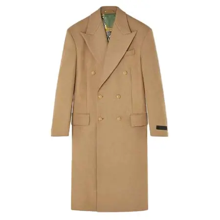 VERSACE(ヴェルサーチェ) ウールブレンド ダブルブレスト コート