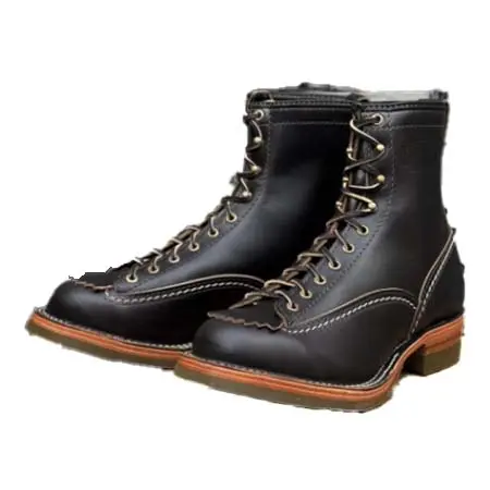 WESCO(ウエスコ) JOBMASTER Black Double Shot Leather 8″Height Super Grip Double Midsole