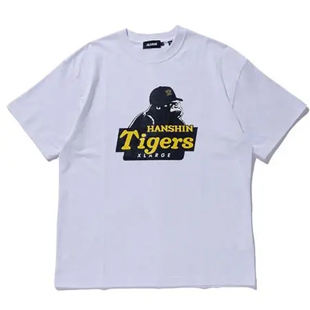 XLARGE(エクストララージ) XLARGE×HANSHIN TIGERS SLANTED OG S/S TEE
