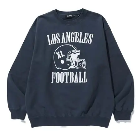 XLARGE(エクストララージ) LA FOOTBALL CREWNECK SWEATSHIRT