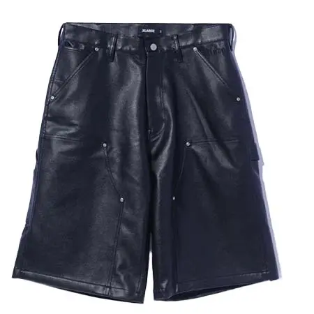 XLARGE(エクストララージ) OLD ENGLISH FAUX LEATHER SHORT PANTS