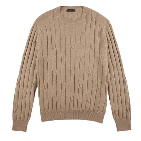 ZANONE(ザノーネ) カシミアとウール・スリムフィットクルーネック