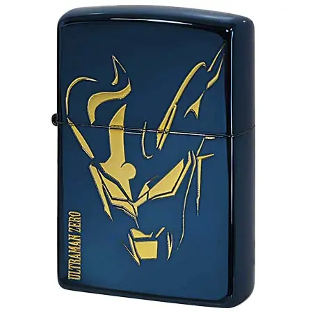 ZIPPO(ジッポー) 記念モデル ウルトラマン ゼロ 10周年記念 両面加工 ブルーイオンコーティング