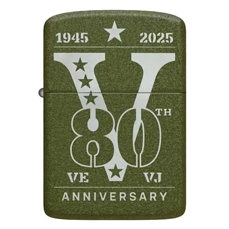 ZIPPO(ジッポー) レプリカモデル VE/VJ 80TH ANNIVERSARY COLLECTIBLE LIMITED EDITION