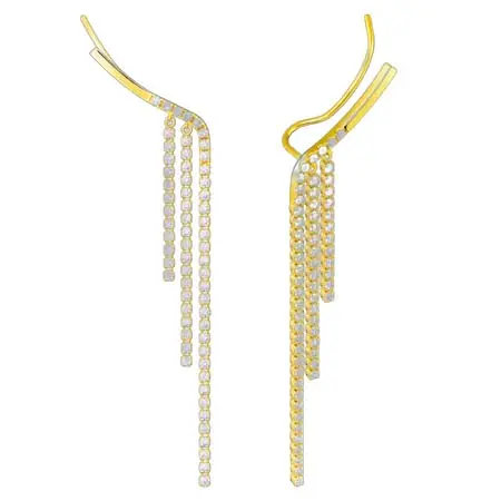 AHKAH PIERCE(アーカー) ピアス シャンデリアフローグラン ピアス