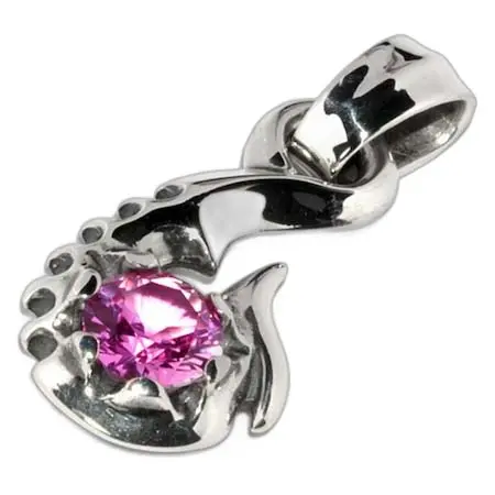 BILL WALL LEATHER FISH HOOK(ビルウォールレザー) フィッシュフック Medium Fish Hook w/Stone ミディアムフィッシュフックw/ストーン PN870