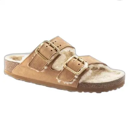BIRKENSTOCK ARISONA(ビルケンシュトック) アリゾナ Arizona Bold Shearling / アリゾナ ボールド シアリング ヌバックレザー – コニャック