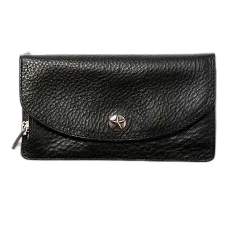 Calee WALLET(キャリー) 財布 SILVER STAR CONCHO LEATHER LONG WALLET