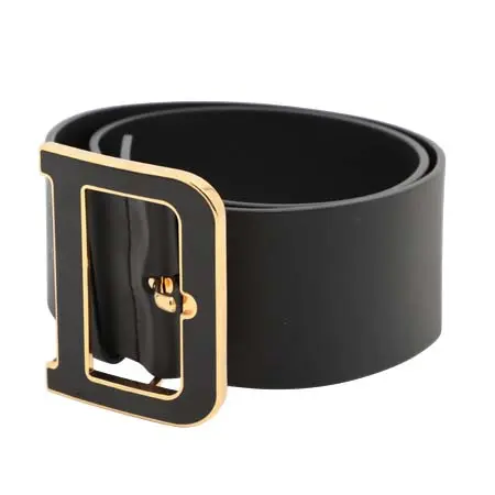 DIOR BELT(ディオール) ベルト 75 GP×革 ブラック DIORQUAKE