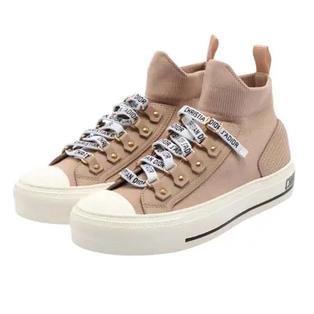 DIOR HI-CUT SNEAKERS(ディオール) ハイカットスニーカー 35 レディース ベージュ J’ADIOR