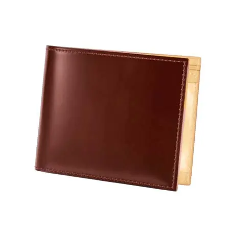 GANZO WALLET(ガンゾ) 財布 CORDOVAN (コードバン) 小銭入れ付き二つ折り財布