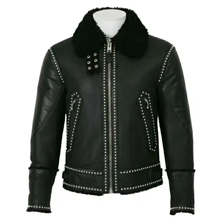 GIVENCHY OUTER(ジバンシィ) アウター スタッズ ムートン ブルゾン アウター