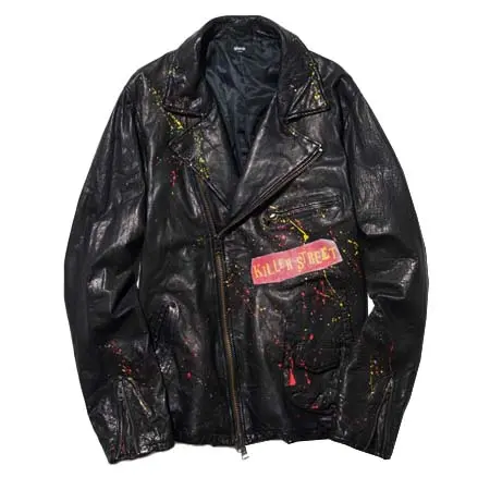 glamb OUTER(グラム) アウター Anarchy Paint Riders JKT