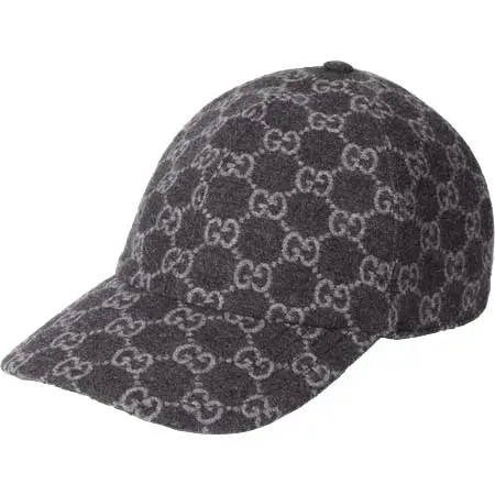 GUCCI CAP(グッチ) キャップ GGフランネル ベースボールキャップ