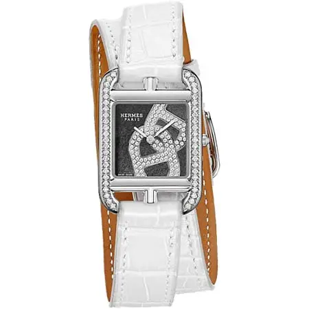 HERMES WATCH(エルメス) 腕時計 《ケープコッド》 シェーヌ・ダンクル ジュエリー PM 31 mm