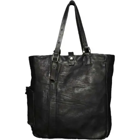 ISAMU KATAYAMA BACKLASH BAG(イサムカタヤマバックラッシュ バッグ) DOUBLE SHOULDER GARMENT-DYED TOTE-BAG