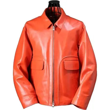 ISAMU KATAYAMA BACKLASH LEATHER JACKET(イサムカタヤマバックラッシュ) レザージャケット XX Yohji Yamamoto NAPPA JAPAN STEER “LACQUER FINISH” 6.1 THE MAN BLOUSON