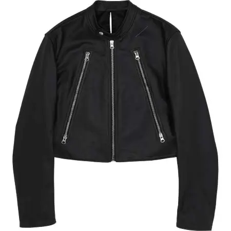 MM6 Maison Margiela(エムエムシックス メゾンマルジェラ) Twistレザージャケット