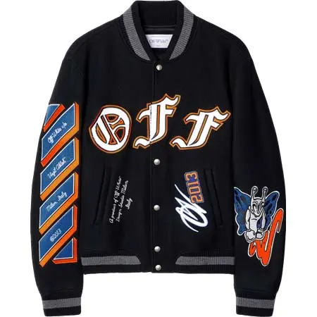 OFF-WHITE OUTER(オフホワイト) アウター ロゴ ボンバージャケット