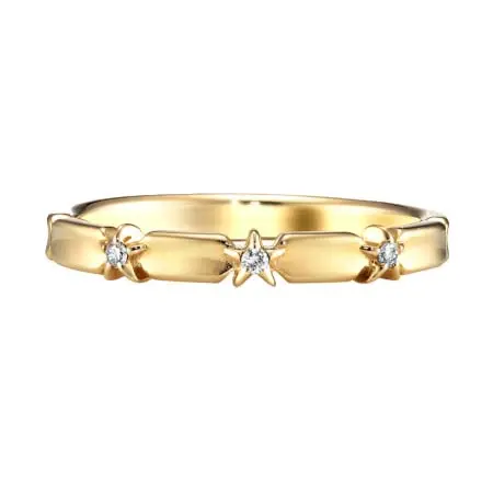 STAR JEWELRY RING(スタージュエリー) リング K10 リング DIAMOND STAR RING