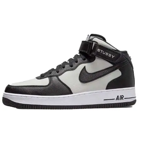 STUSSY×NIKE(ステューシー×ナイキ) Air Force 1 Mid “Black and Light Bone”