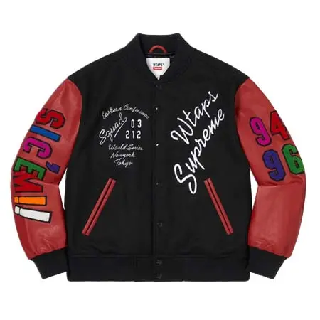 Supreme×WTAPS(シュプリーム×ダブルタップス) Varsity Jacket